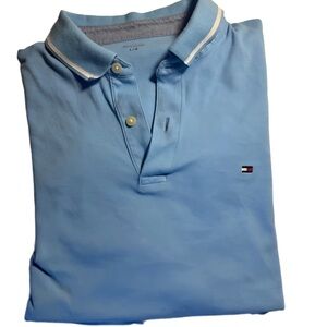 Tommy Hilfiger Light Blue Polo Shirt